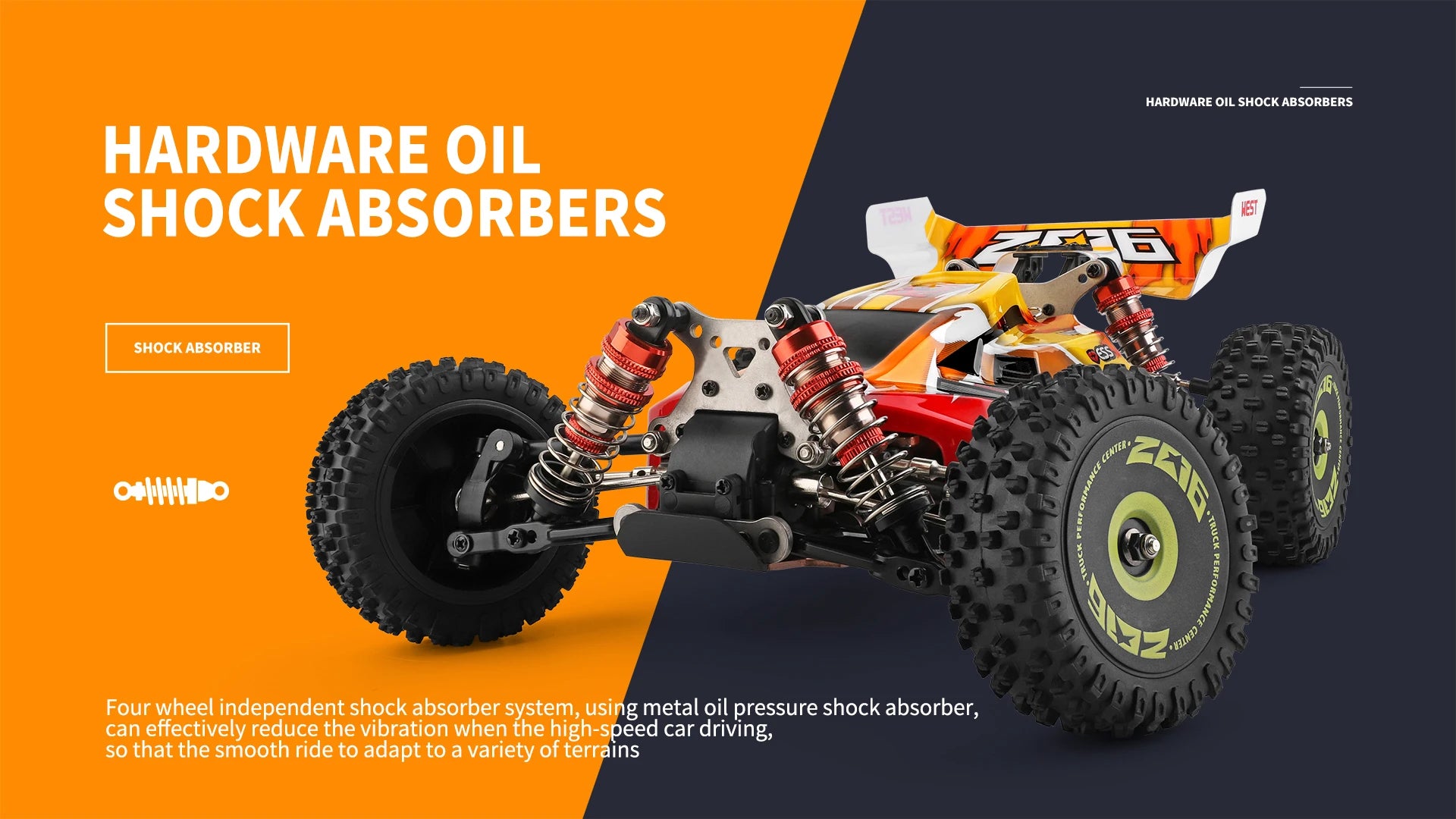 WLtoys 144010 V8 RC Car Brushless 1:14 75Km/H High Speed Metal 4WD Drive Off-Road 2.4G Transmitter 1/14 RC Racing Car  VS 144010