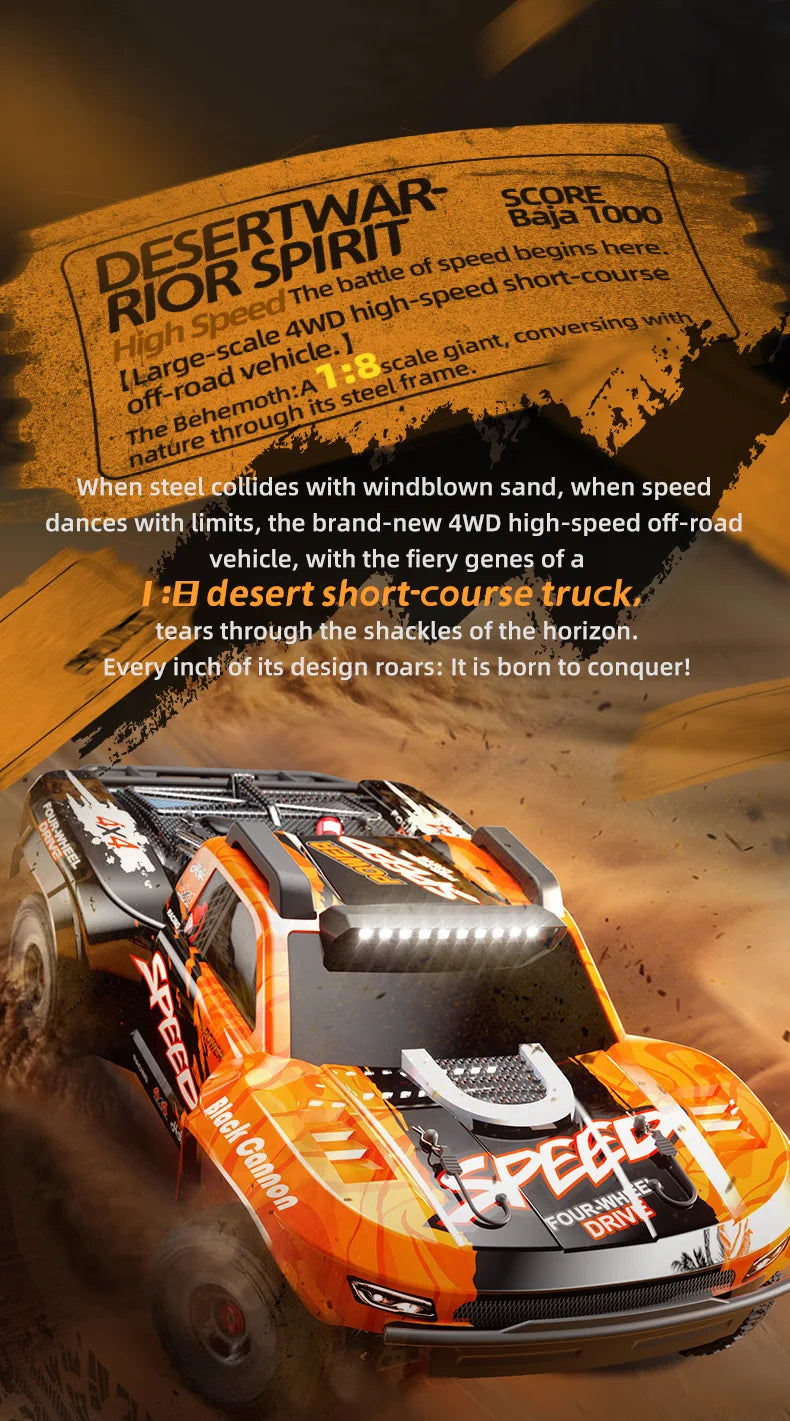 Jjrc High-Speed Brushless Rc Car Remote Control Toy Four-Wheel Drive Off-Road Climbing Racing Model Full-Scale Drifting. Good