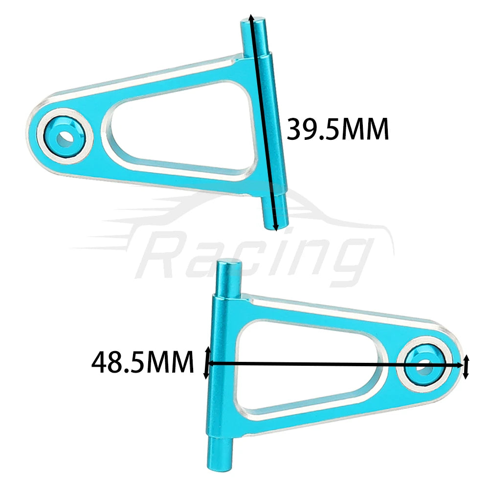 Metal Suspension Arms Steering Knuckle Gearbox Housing Motor Mount CVD Shaft for Tamiya TT01 TT-01 1/10 RC Car Upgrade Parts