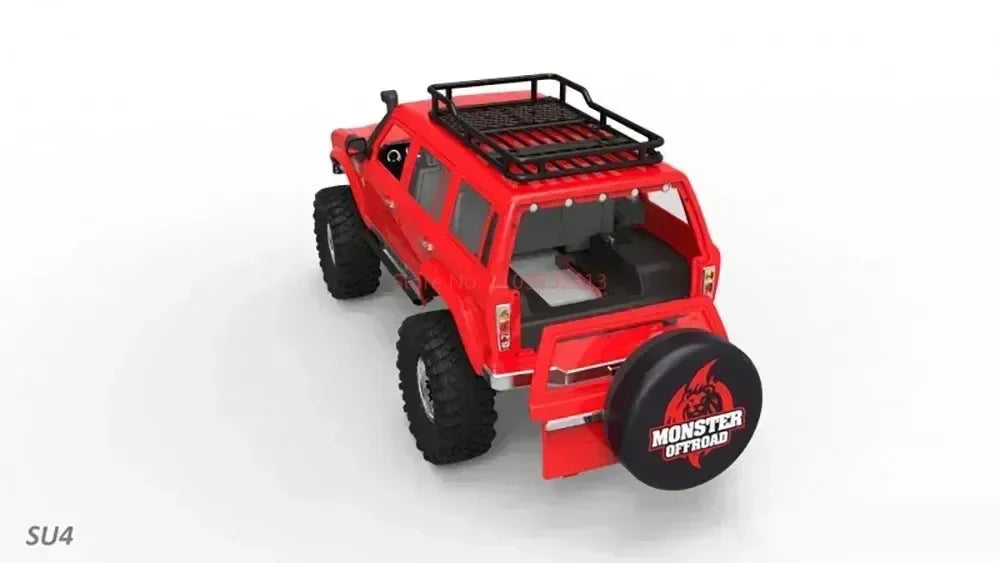 CROSSRC SU4 4WD 4X4 KIT 1/10 RC Electric Remote Control Model Car Crawler Adult Children's Toys