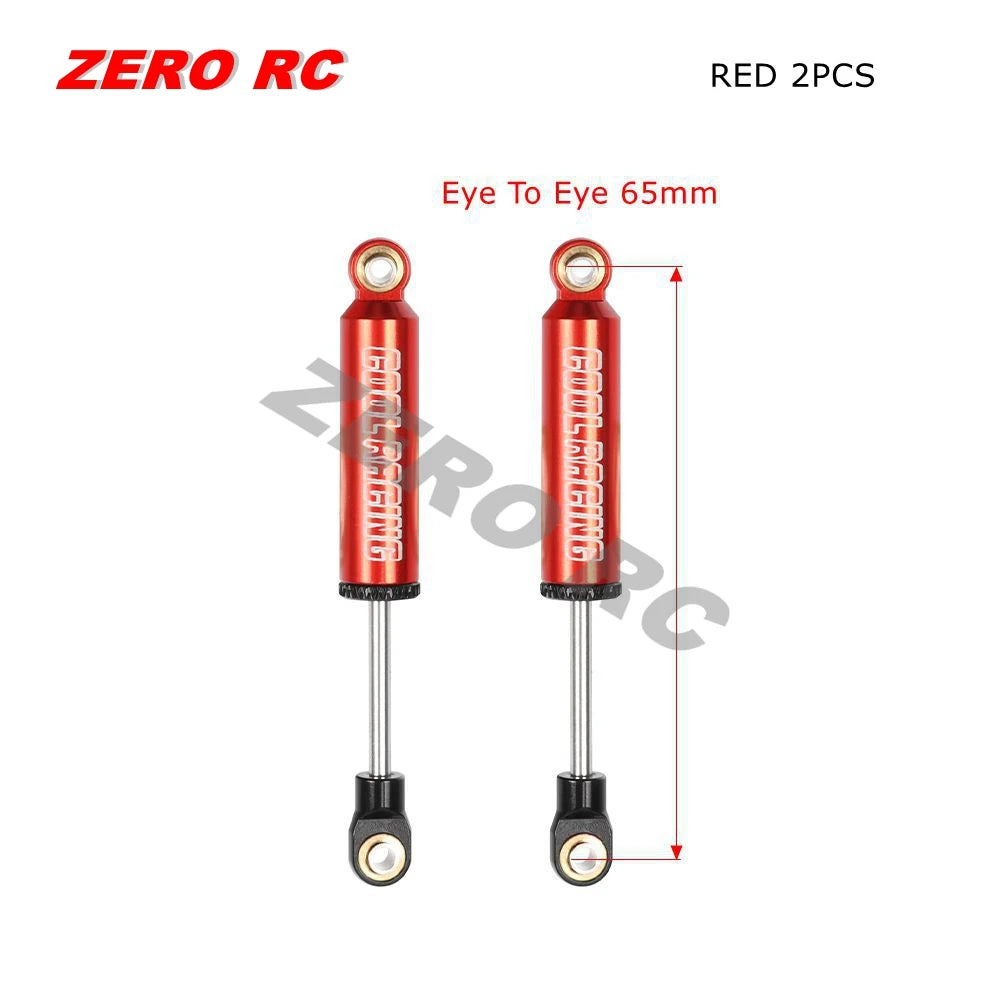 METAL 53mm 59mm 65mm 71mm 77mm Built-in Spring Shock Absorber Oil Damper For 1/12 Mini Crawler Rc Car MN128 FMS G500 1/18 TRX4M