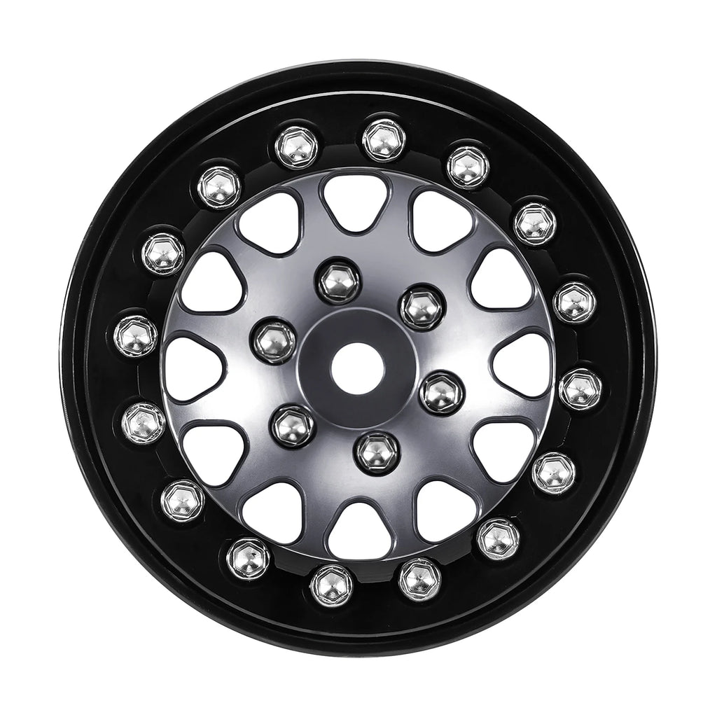 INJORA 1.3" Aluminium Beadlock Wheels for 1/24 1/18 RC Crawler (W1311)