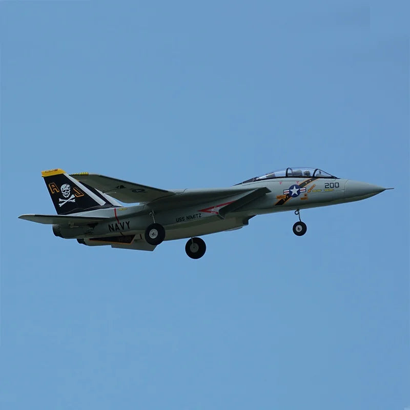 XFly RC Plane F-14 "Tomcat" Dual 40mm Twin Engine Ducted 970mm Wingspan Electric Fighter Fixed Wing Model Christmas Gift Toy