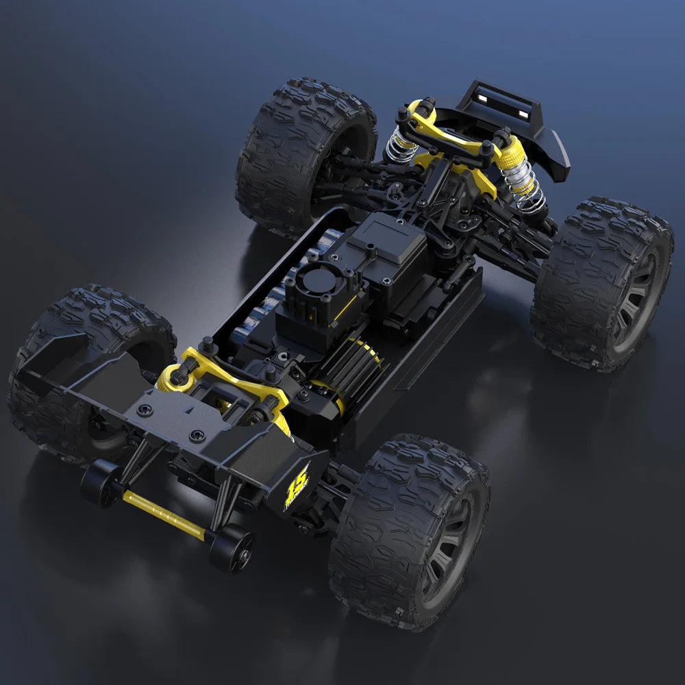 JIUSI 1:14 High Speed Rc Off-road Car 4WD 80KM/H Brushless motor 3S Remote Control Drift Racing Cars Toys For Childrens Gift