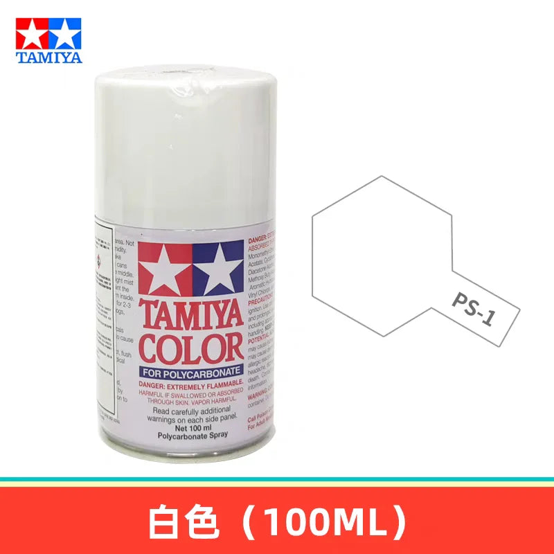 100ML RC TAMIYA Spray Painting Color PS1-PS20 Series Oil Paint Multiple Colors for Polycarbonate Remote Car Model Hobby DIY