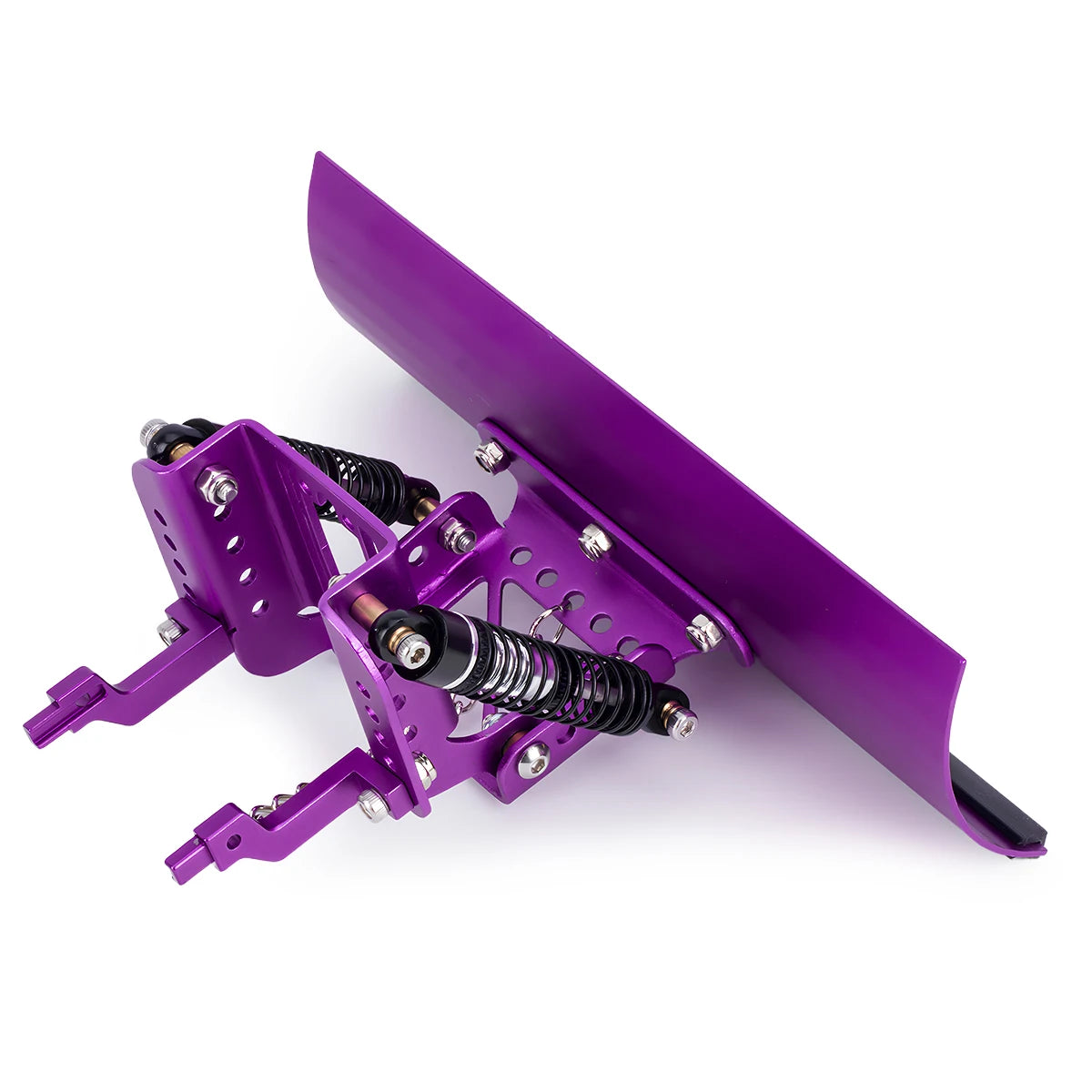 Adjustable Aluminum Alloy Snow & Sand Shovel for 1/18 1/24 RC Crawler - Fits TRX4M & SCX24, Metal Upgrade Shovel Accessory