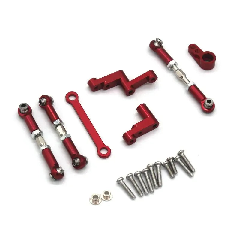 Aluminum Alloy Suspension Arm  Cup Set Upgrade Metal Parts Accessories For Mjx Hyper 1/16 Go  RC Car 16207 16208 16209 H16 H16BM