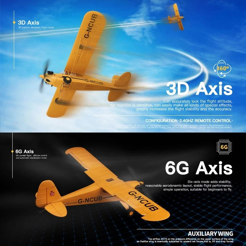 A160 WLtoys XKS 2.4G RC Plane 650mm Wingspan Brushless Motor Remote Control Airplane 3D/6G System Foam Toys for Children Gift