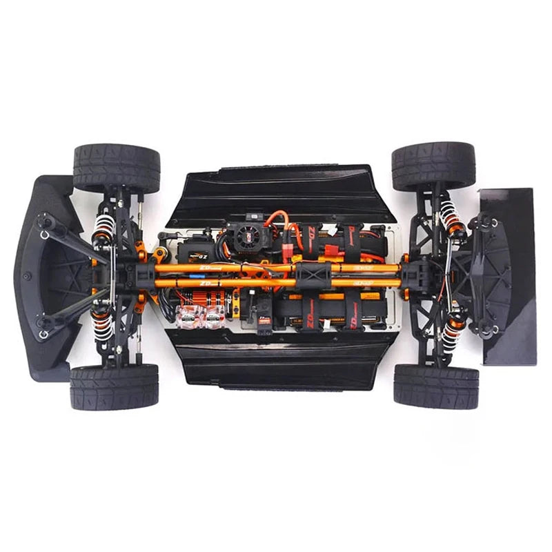 ZD Racing EX07 1/7 SCALE 4WD 130km/h RC Car Simulation High-speed Professional Flat Sports Electric Remote Control Model Vehicle