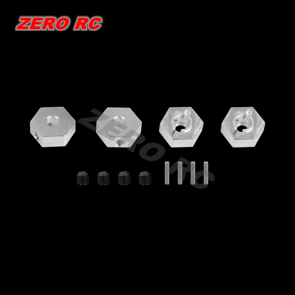 12mm Metal Wheel Hex Hub 5/6/7/8/9/10mm Offset Adapter For 1/10 1/12 HSP Wltoys AXIAL SCX10 II III CAPRA RGT FMS D90 RC Car Axle