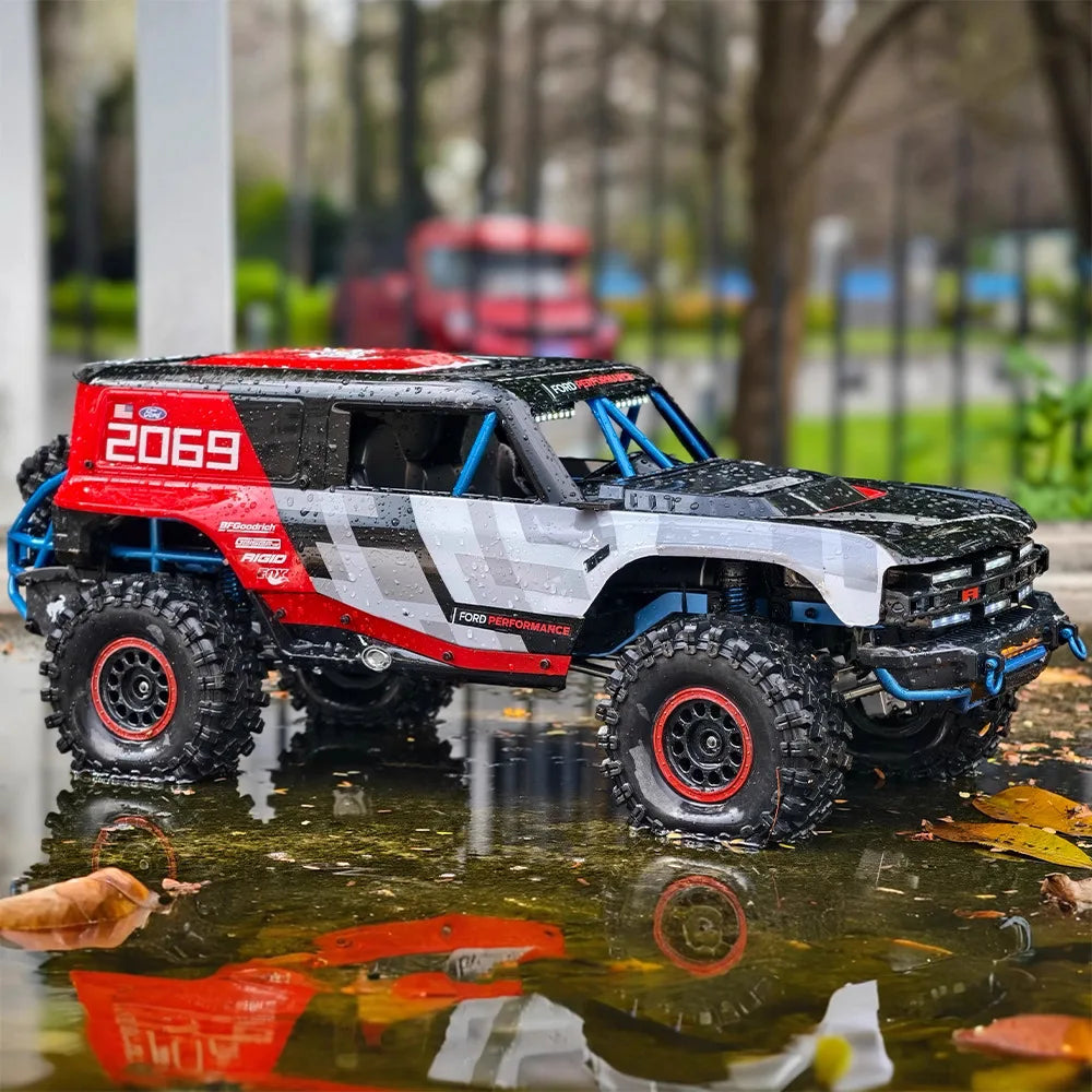 2026 New MJX Hyper Go Hypergo H8P 1:8 Scale Electric Brushless RC Car 1/8 Licensed Bronco 4WD Off Road Rock Crawler 4x4 Drive
