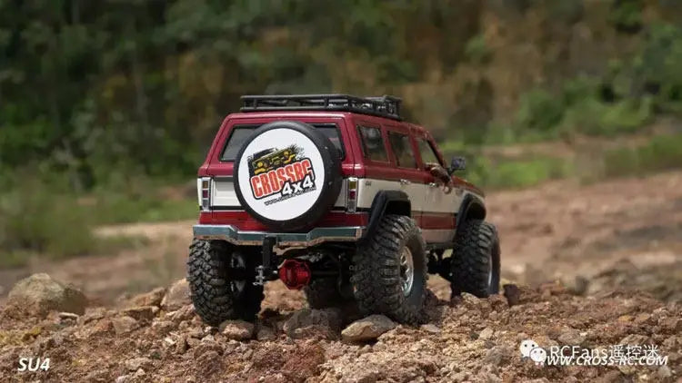 Crorc Su4 1/10 Four-Wheel Drive Rc Car Simulation Remote Control Electric Hard Shell Climbing Off Road Vehicle Model Toy Gift