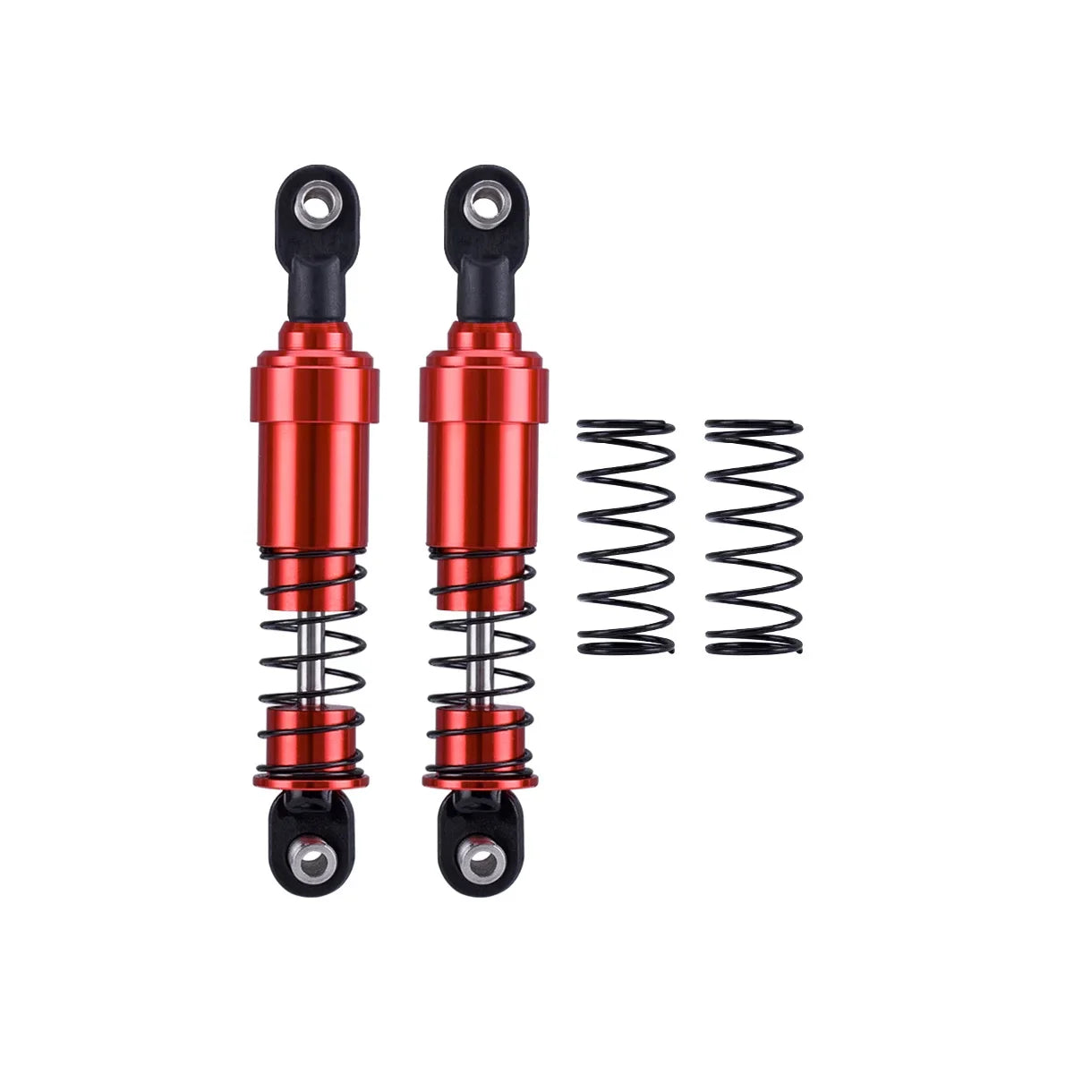 HooCrawler 75mm-115mm Big Bore Shocks with Oil Filled for 1/10 RC Crawler LCG Chassis Cheater Rigs Capra SCX10 TRX4 Gspeed V4