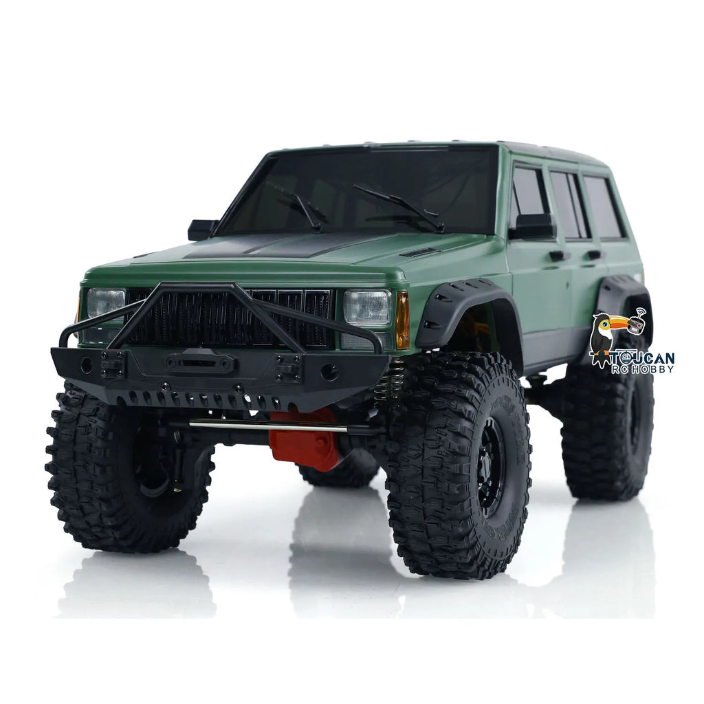 1/10 RC Off Road 4X4 Vehicles RC Crawler 4WD Truck Climbing Car Differential Lock Lights Remote Control Hobby Toys Model Gift