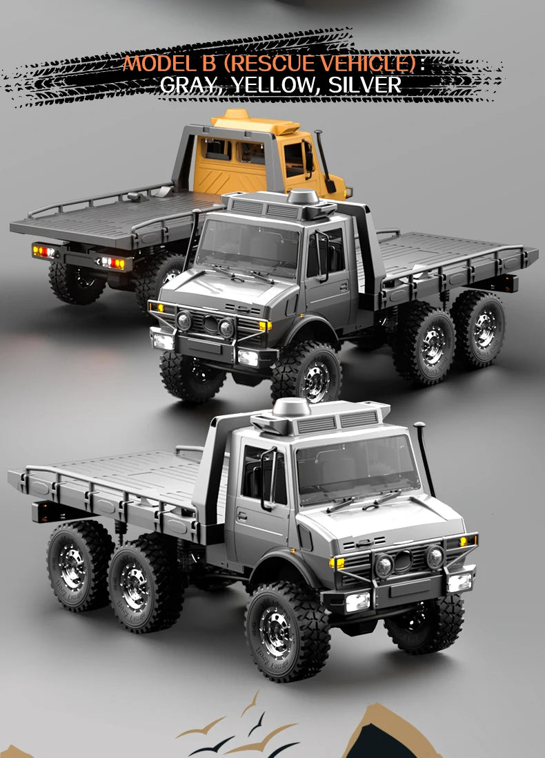 Kid Adult JJRC C8823 1/18 Six-Wheel All-Terrain Off-Road Vehicle Remote Control Car Esc 370 Motor Remote Control Truck Boy Toy
