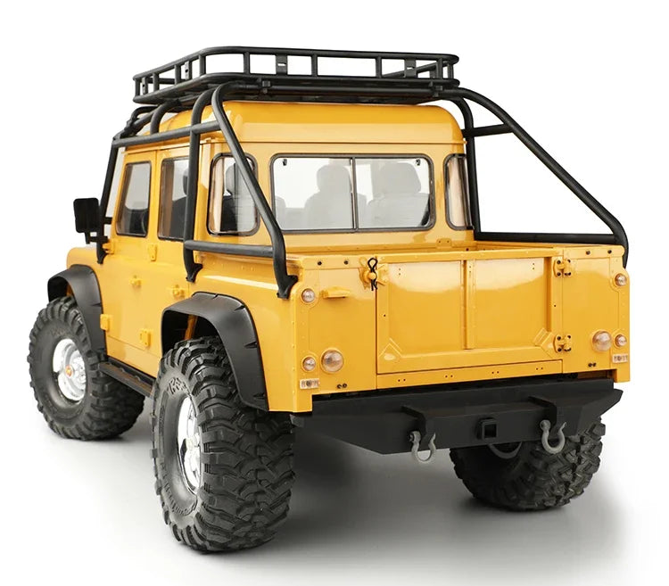 Metal Simulation 4 Doors DIY Pickup Truck Body Shell 313mm Wheelbase for 1/10 RC Crawler Car Traxxas TRX4 Defender RD110 Parts