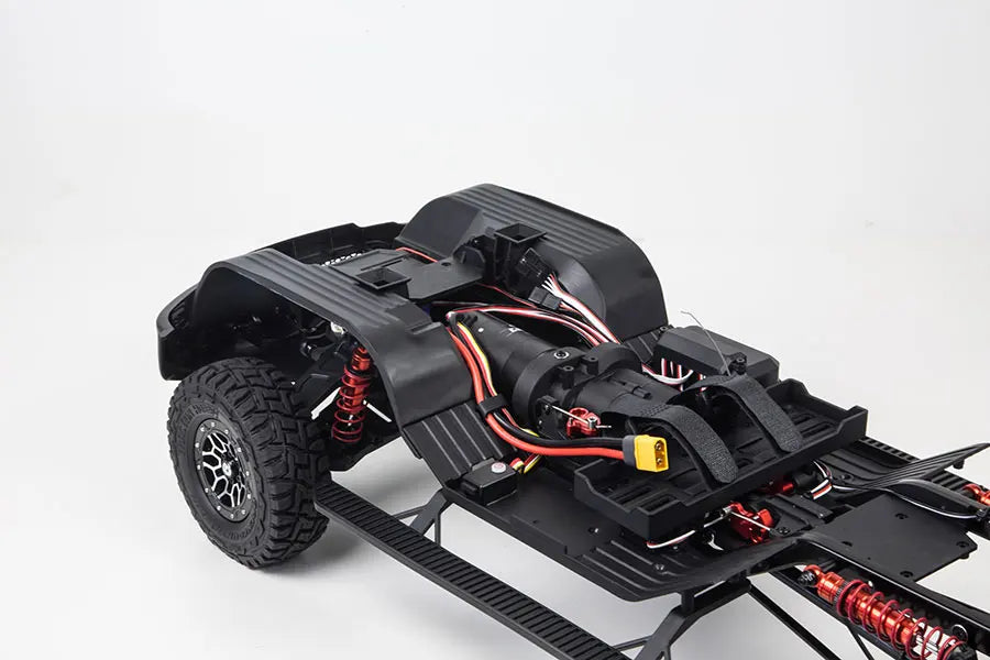 KM Rraction Tyrannosaurus RAM 1500 Simulation 1/8 Remote Control Electric Four-Wheel Drive Climbing Car Pickup Off-Road Vehicle