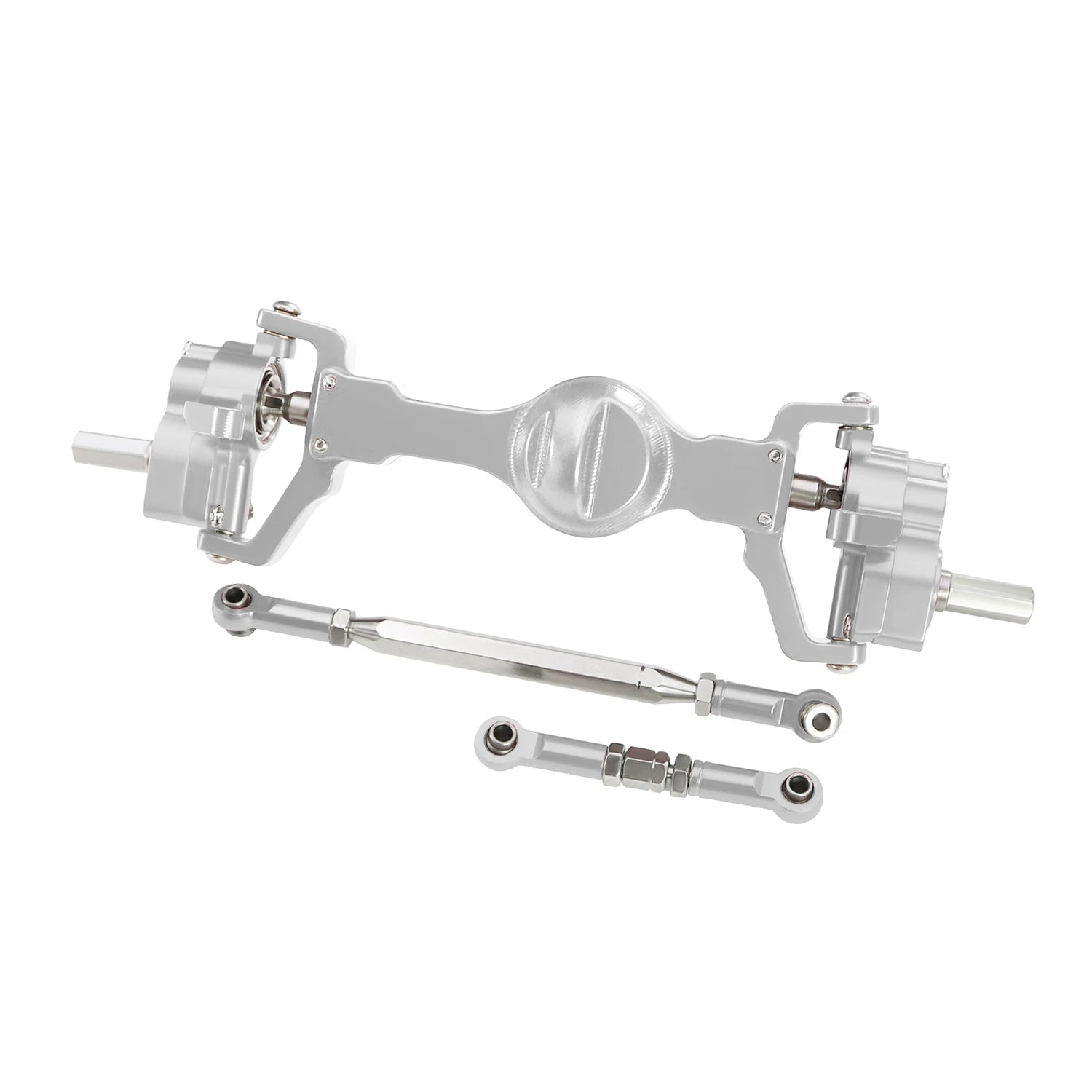 WPL C74 CNC Aluminum Front Rear Portal Axle Set Complete Axles For RC Car 1/16 WPL C14 C24 B14 B24 B16 B36 C64 C64-1 1/10 C74-1