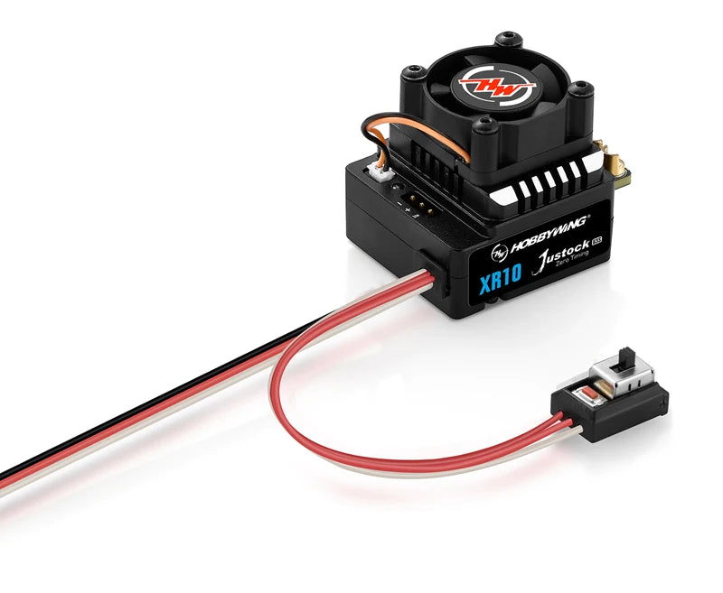 HobbyWing XERUN XR10 Justock G3S 60A Inductive Brushless Electric Adjustment/Motor Set Suitable for 1/10 RC Drift Cars