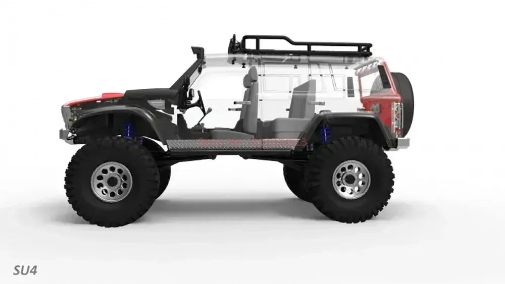 CROSSRC SU4 4WD 4X4 KIT 1/10 RC Electric Remote Control Model Car Crawler Adult Children's Toys