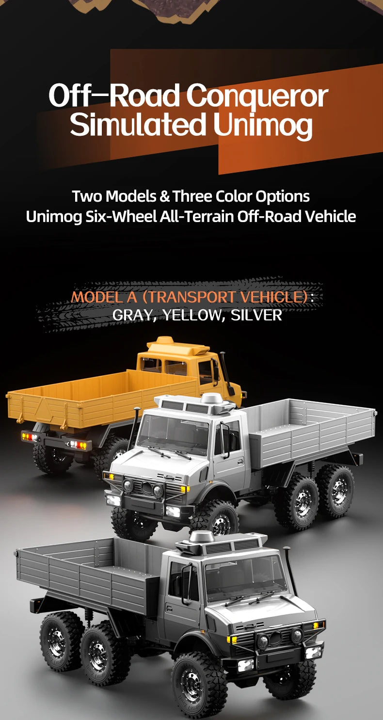 Kid Adult JJRC C8823 1/18 Six-Wheel All-Terrain Off-Road Vehicle Remote Control Car Esc 370 Motor Remote Control Truck Boy Toy