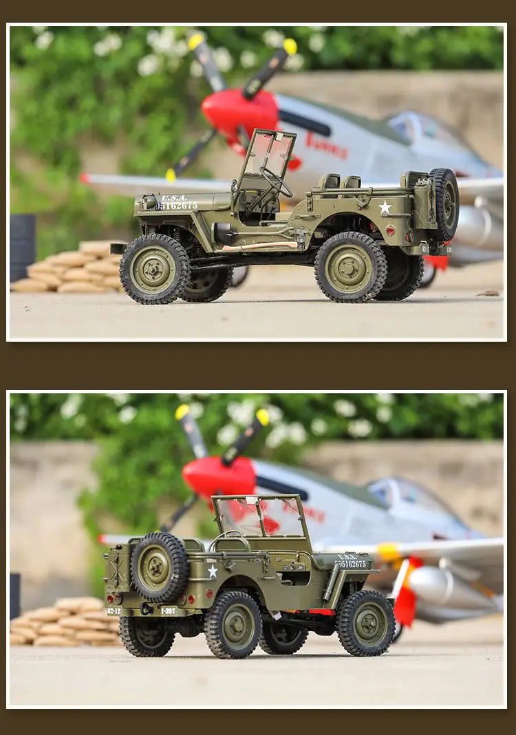 FMS 1:6 Climber Willis Super Large Remote Control Car Off-Road Climbing Four-Wheel Drive Electric Model Toy Car Limited Sales RS