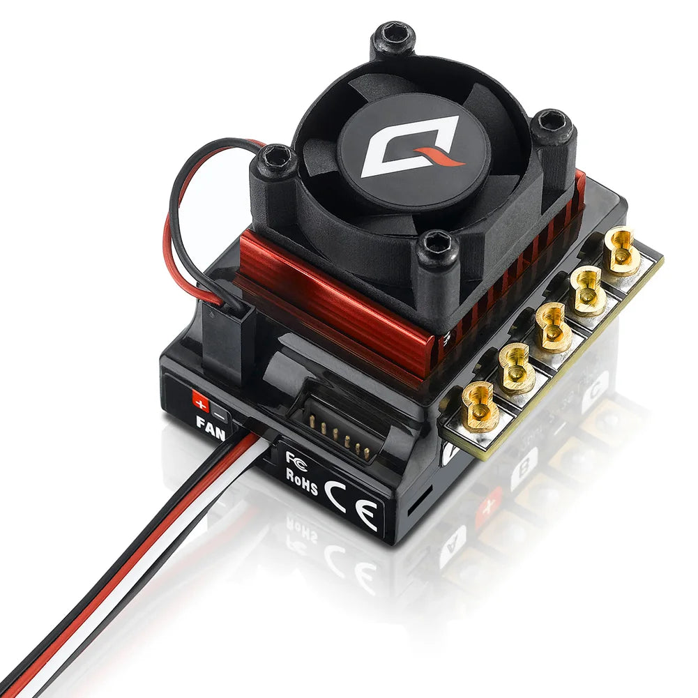 Hobbywing QUICRUN Sensored 10BL120 G2 120A /10BL60 60A 2-3S Lipo Brushless ESC For 1/10 RC Racing Car