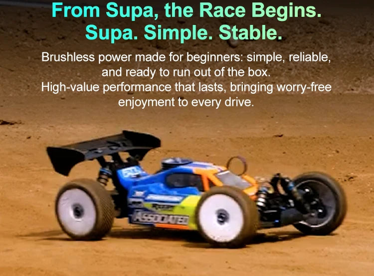 SKYRC Brushless Motor ESC Combo FuriaX Supa 3650 5400KV 、4000KV 、3600KV、3100kv、 2300KV Motor 60A ESC 2-3S For 1/10 RC Car