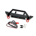 LCX Racing 1/10 RC Crawler Aluminum Front Bumper for Traxxas TRX4 TRX6 Axial SCX10 II III PRO Gen8 Upgrades Parts Accessories