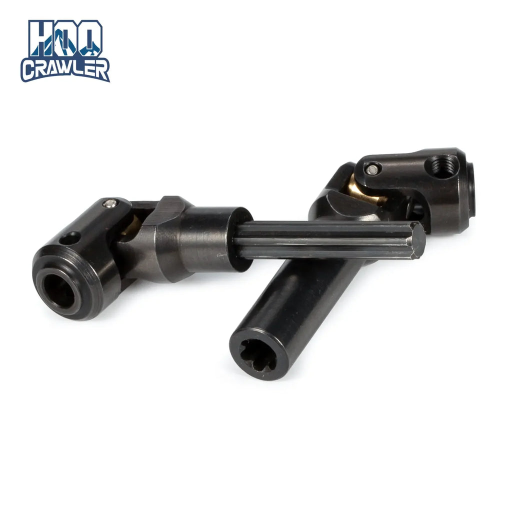 Hardened Steel Driveshaft Heavy-Duty RC Car Drive Shaft for 1/10 RC Crawler SCX10 II III Pro Wraith Capra RR10 TRX4 Element LCG