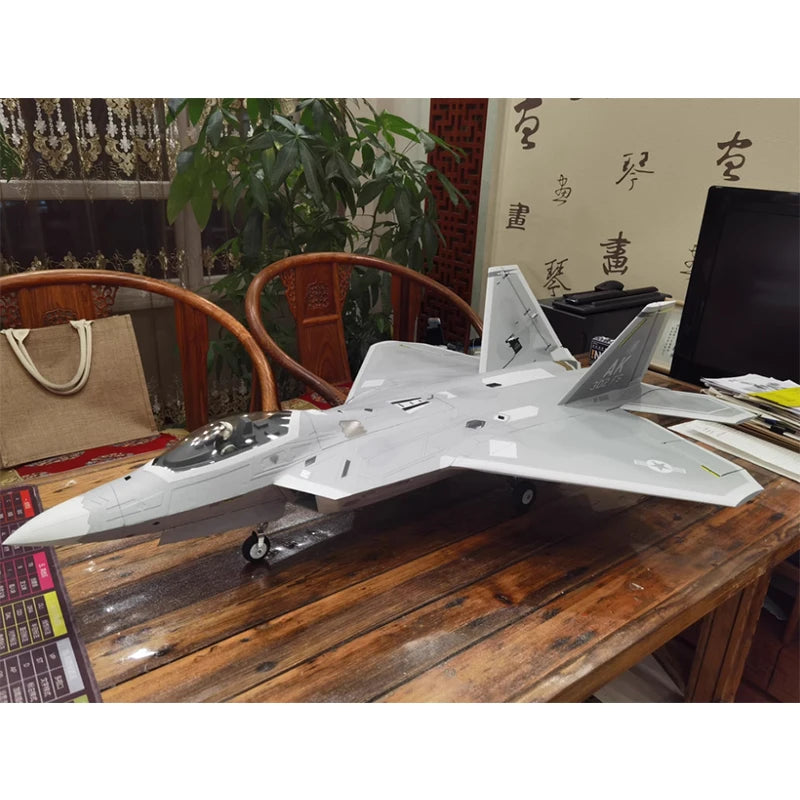 Freewing Flying Wing Model 70mm F-22 Raptor American "Raptor" Channel Fifth Generation Fighter Model Aircraft Toy Model