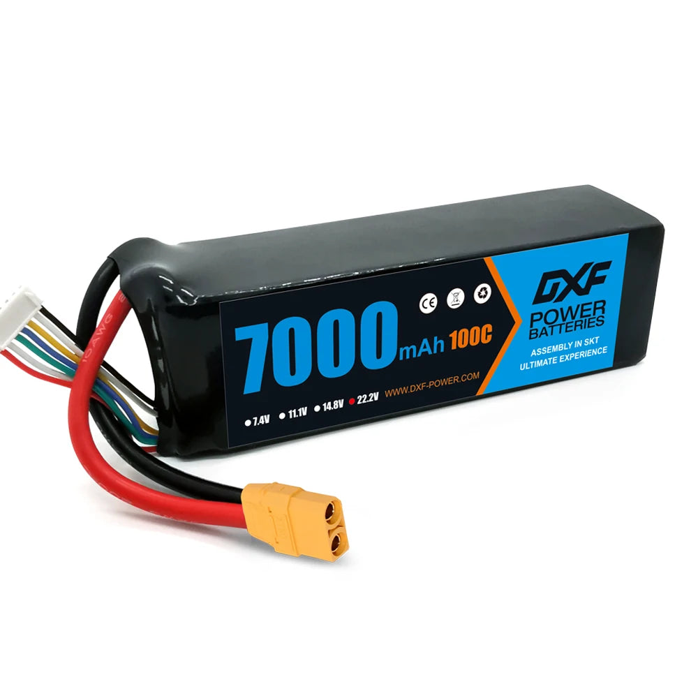 2PCS VARCS 7.4V 7.6V 11.4V 11.1V 15.2V 14.8V 22.2V 2S 3S 4S 6S 5200Mah 6300Mah 6500mAh 6200mAh 6750mAh 8000mAh 7000mAh 10000mah