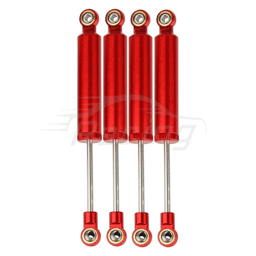 4PCS RC Car Built-in Spring 70/80/90/100/110mm Shock Absorber Damper For 1/10 RC Crawler Axial SCX10 II RBX10 Wraith TRX4 Redcat