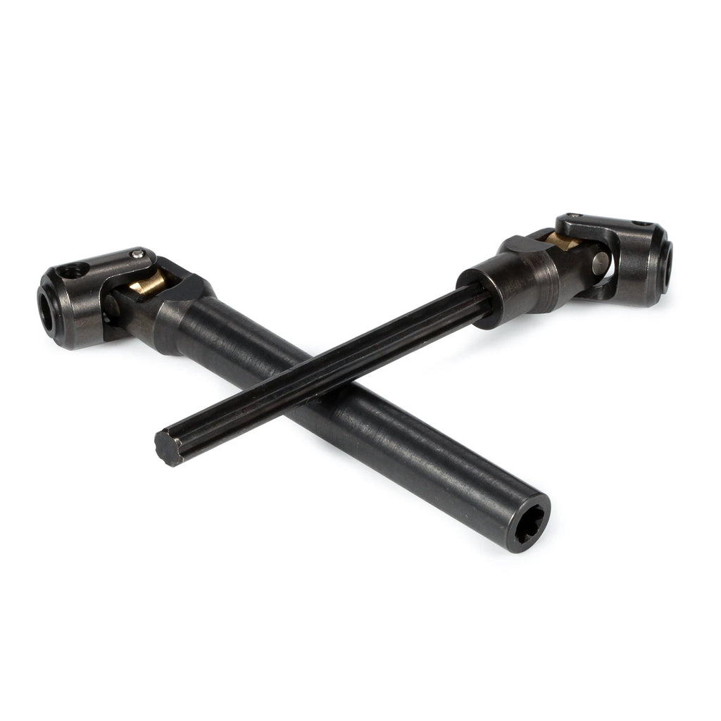 Hardened Steel Driveshaft Heavy-Duty RC Car Drive Shaft for 1/10 RC Crawler SCX10 II III Pro Wraith Capra RR10 TRX4 Element LCG
