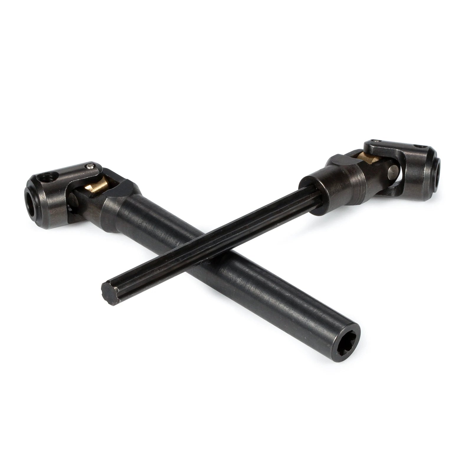 Hardened Steel Driveshaft Heavy-Duty RC Car Drive Shaft for 1/10 RC Crawler SCX10 II III Pro Wraith Capra RR10 TRX4 Element LCG