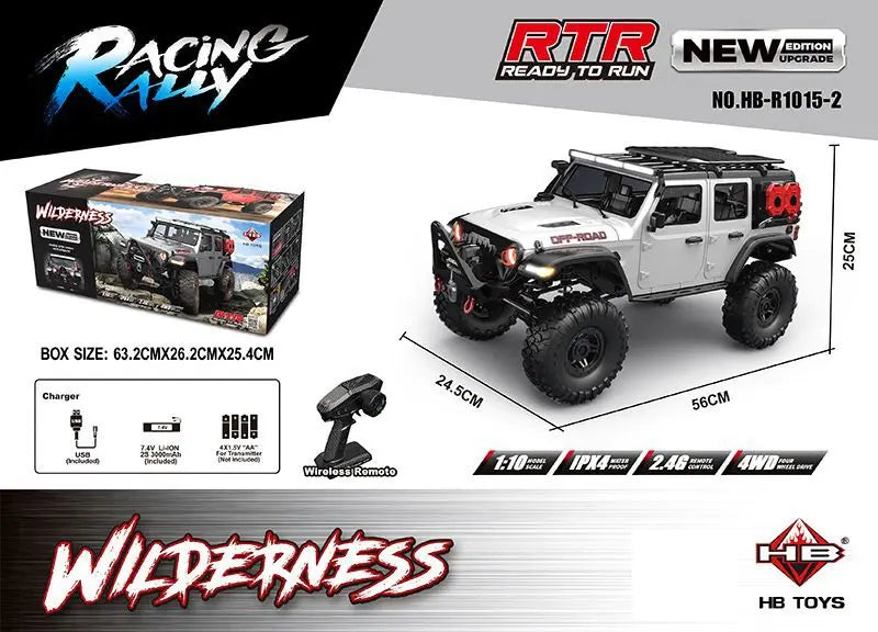 Upgraded R1011/R1012/R1013/R1014/R1015/R1016 Remote Climbing Off Road Vehicle 1:10 Professional Rc 4wd Car Model Boy Toys Gift