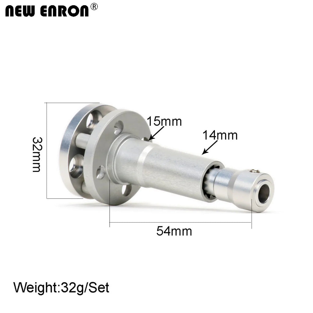 NEW ENRON Aluminum 7075 / #45 Steel Front Center Rear Driveshaft 8555 8556 8592 For RC 1/7 Traxxas Unlimited Desert Racer UDR