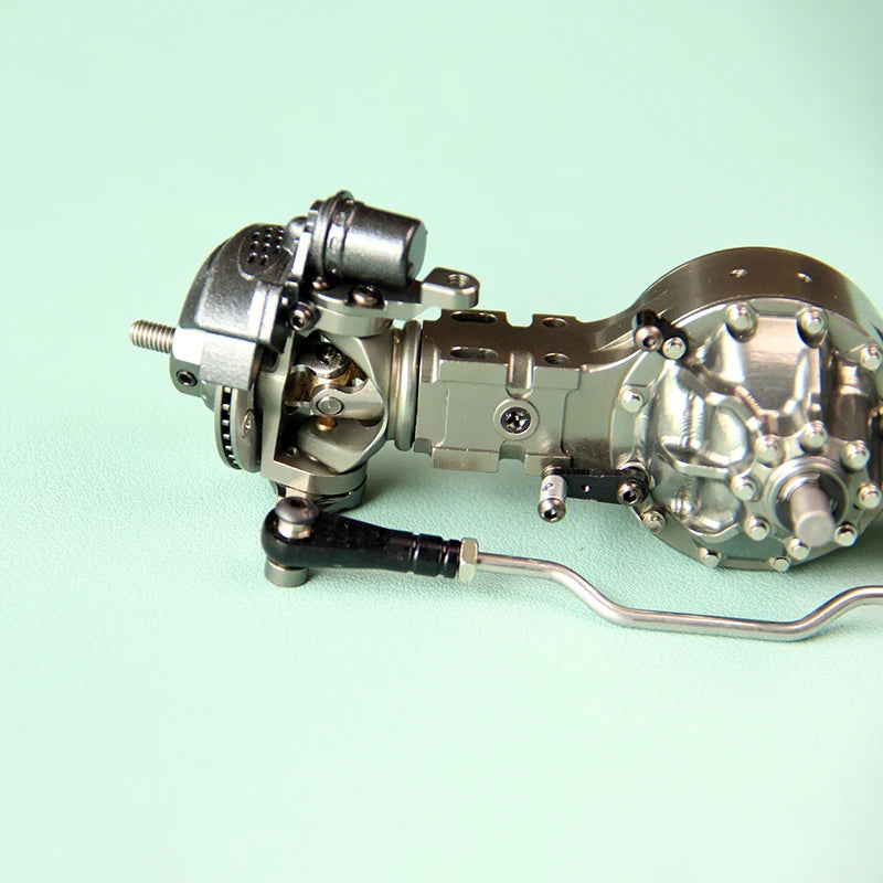 1/14 RC Truck Metal 4x4/6x6/8x8 Front Rear Power Axle Diff Lock Simulated Brake Disc for Tamiya Scania MAN Benz VOLVO Car Parts