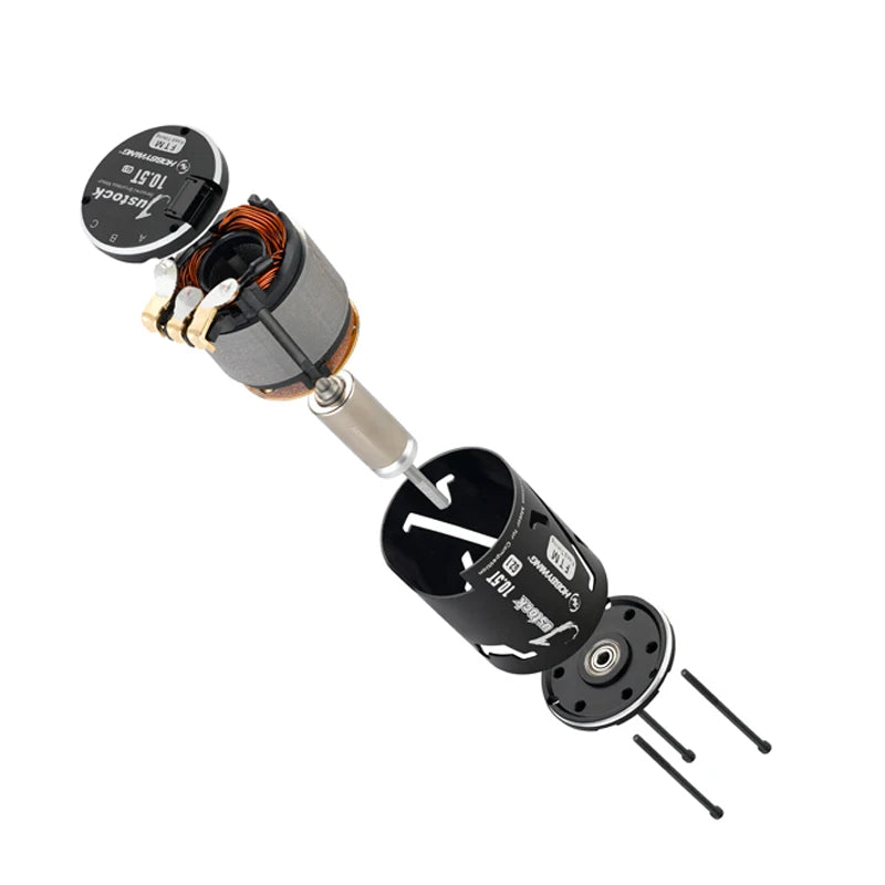 HobbyWing XERUN XR10 Justock G3S 60A Inductive Brushless Electric Adjustment/Motor Set Suitable for 1/10 RC Drift Cars