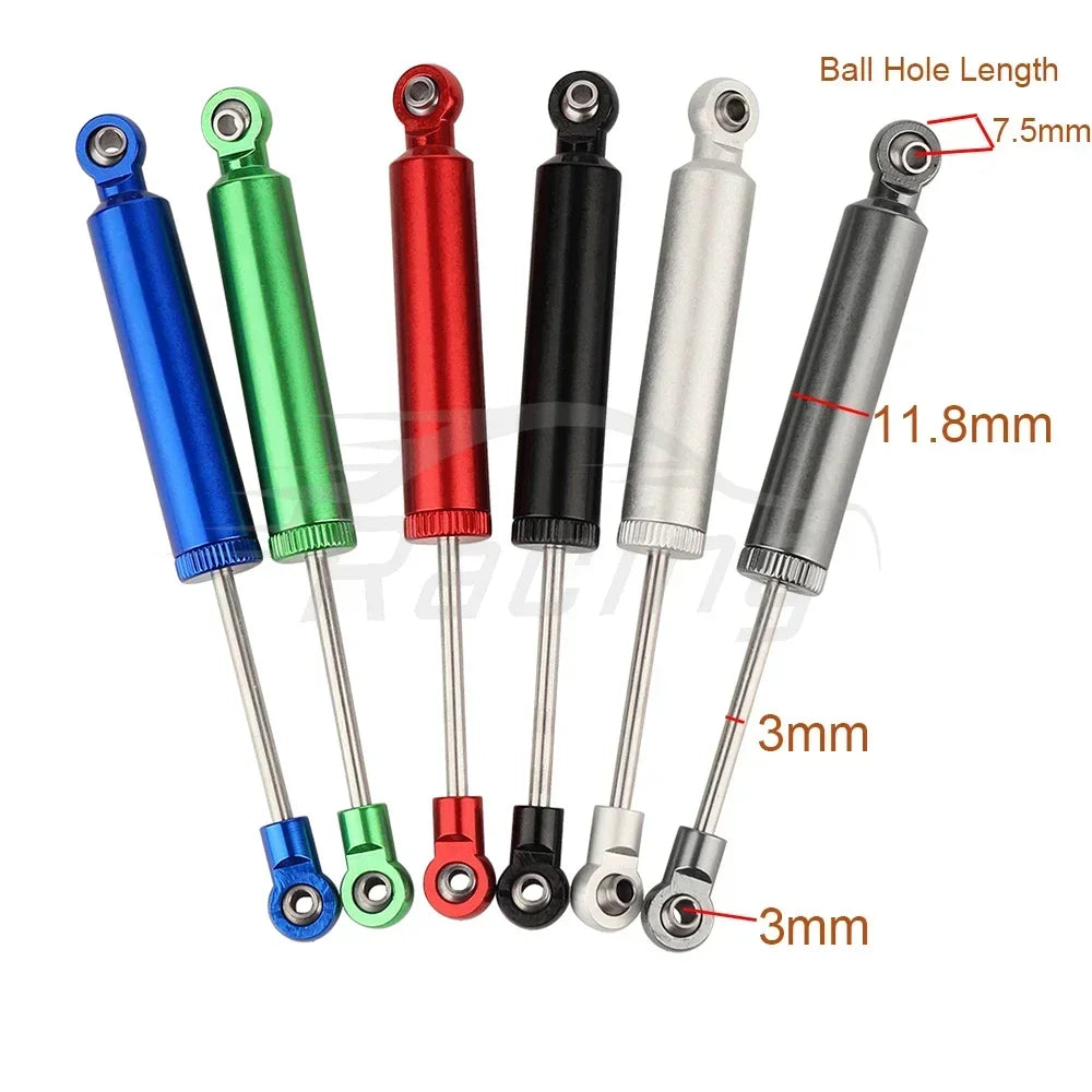 4PCS RC Car Built-in Spring 70/80/90/100/110mm Shock Absorber Damper For 1/10 RC Crawler Axial SCX10 II RBX10 Wraith TRX4 Redcat