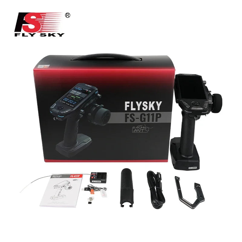 Flysky G11P 2.4G FS-G11P 11CH Transmitter Remote Control Receiver Built-In Gyro Fail-Safe For Rc Car Boat