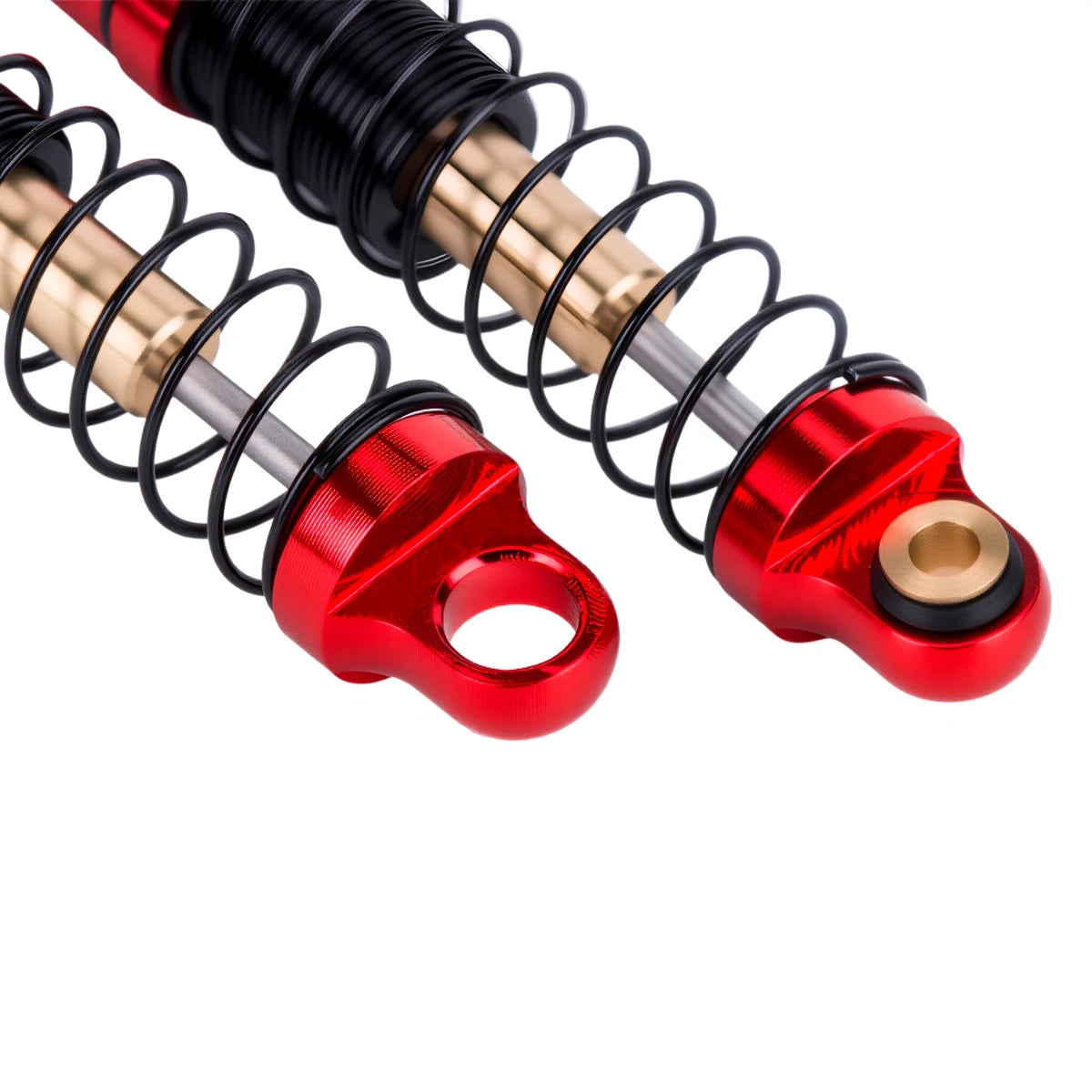Axial SCX30 Aluminum Shock Absorber Set, 28.5mm with 3 Spring Rates, Full Car Kit for Performance Upgrade