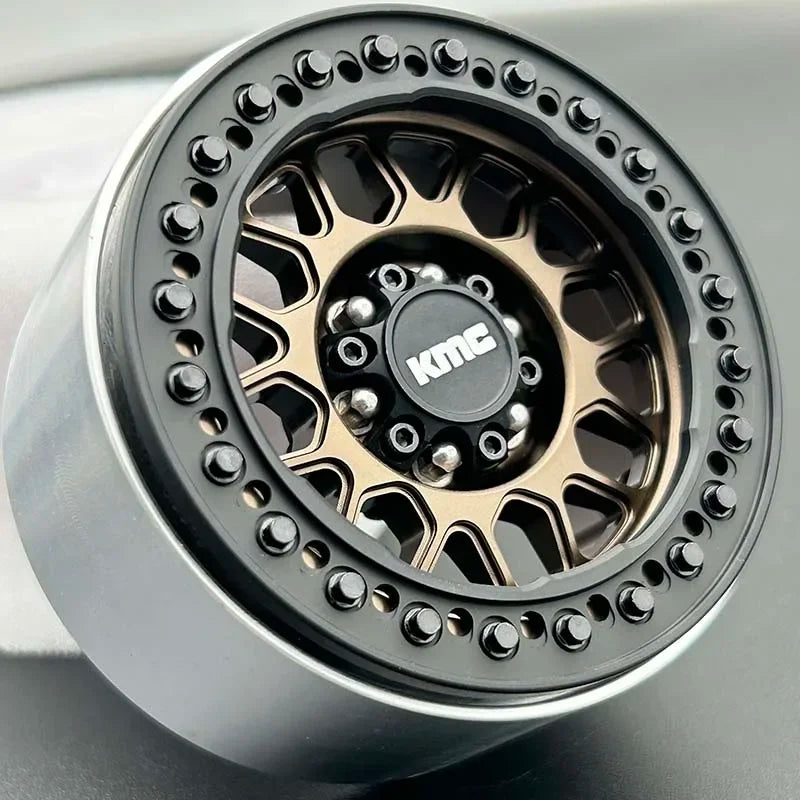 1.9 Inch 2.2 Inch New KMC Metal Climbing Wheel Hub for 1/10 RC Crawler Car AXIAL SCX10 TRX4 Defender RC4WD D90 K10 MK07 Tank 300