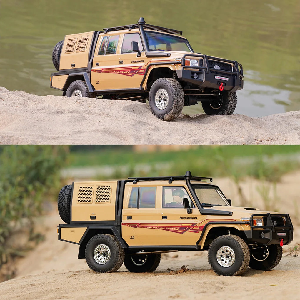 1/10 RGT EX86160 LC79 Lano Commander RC Car 4WD Simulation Remote Control Electric Off road Climbing Vehicle Model Gift