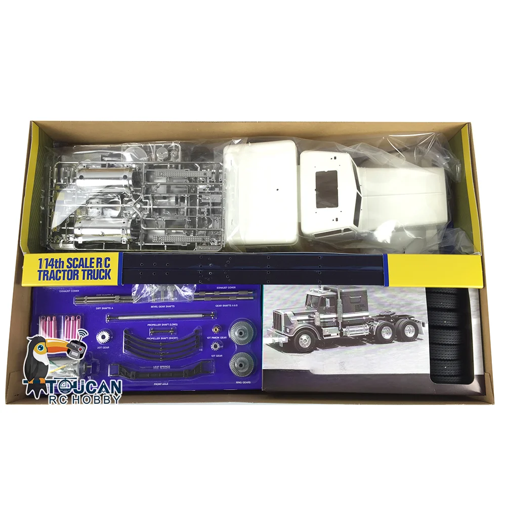 TAMIYA 1/14 Scale 6x4 56301 RC Tractor Truck Model Kit With 540 Motor DIY Assembly Remote Control Cars Model TH18005-SMT6