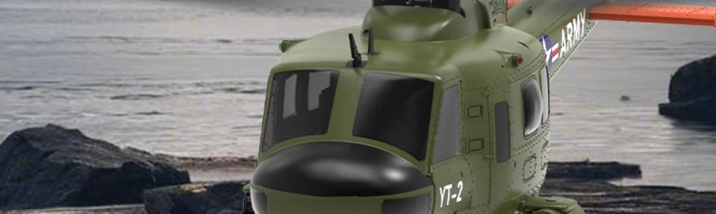 Yuxiang F07 intelligent version/F07V manual version UH1 Huey remote-controlled helicopter 3D stunt helicopter