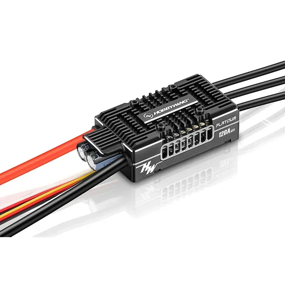 Hobbywing Platinum V5 80A 120A 150A 3-8S Brushless ESC Electric Speed Control Switchable BEC Output For RC Helicopter Fixed-Wing