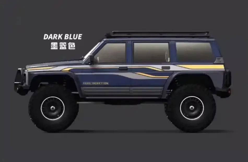 YIKONG YK4107/PRO 1/10 Scale 4WD RC Car Dual Speed Brushless Off-Road Crawler Truck Realistic RC Model Toy Gift for Ages 14+