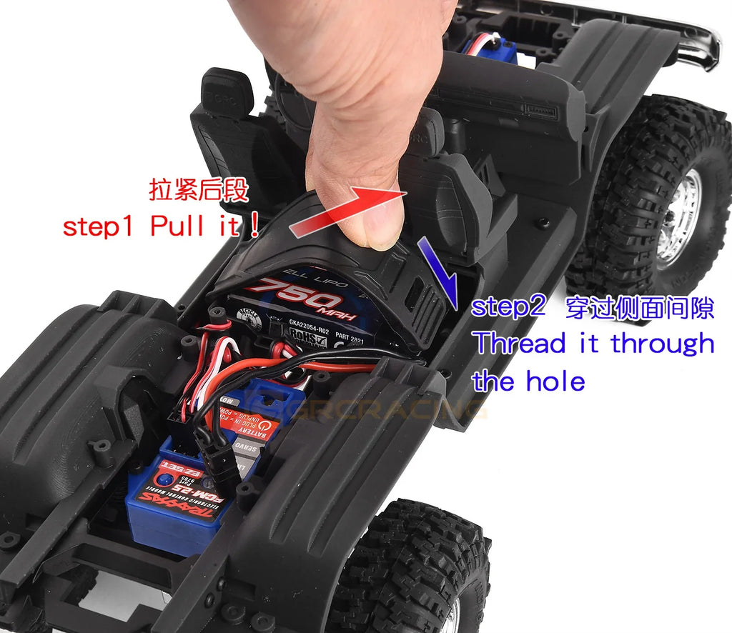 TRX4M 3D Printing Interior Seat and Fender for 1/18 RC Crawler Traxxas TRX-4M Car Chevrolet K10 Upgrade Parts