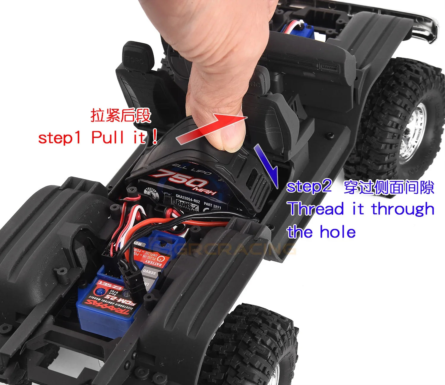 TRX4M 3D Printing Interior Seat and Fender for 1/18 RC Crawler Traxxas TRX-4M Car Chevrolet K10 Upgrade Parts
